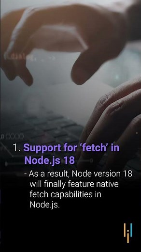Node JS 18 Features Explained In 1 Minute | What's New In Node.JS 18? | #Shorts | Simplilearn