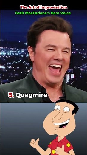 Seth MacFarlane’s Insane Improvisation Skills ✨ #comedy
