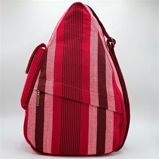 Red Stripe Shoulder Bag, Handbag, Purse, Pocketbook, Luggage, Backpack, Accessory - Etsy