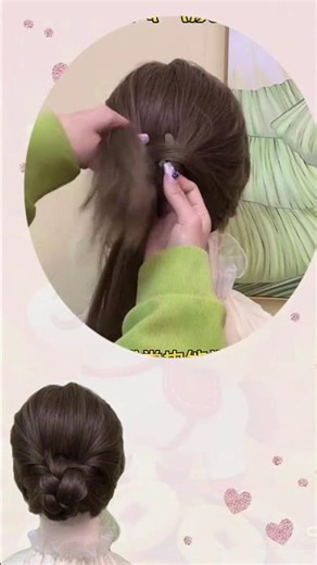 Easy Daily Hairstyle: Braid & Updo for Beginners