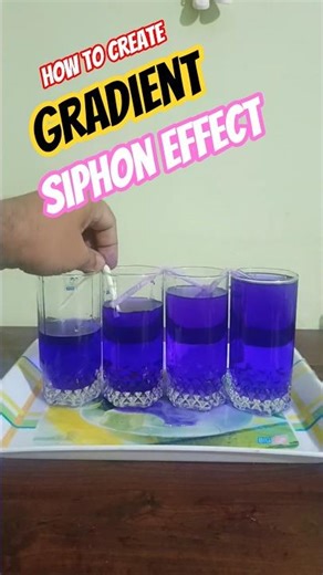 Gradient Siphoning Effect Explained! 🤯 The Hidden Power of Siphoning! #experiment #science
