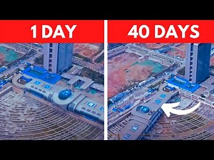 EXTREME Engineering, How Building WALKS in China, How China Rotate Bus Terminal and Bridges