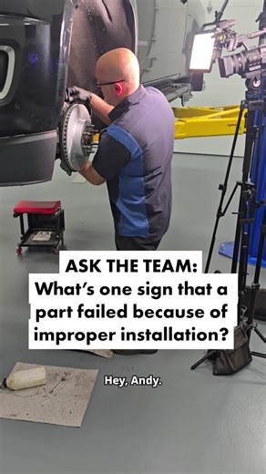 Recognizing Installation-Related Part Failures