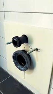 How to install a wall-mounted commode🙄🫩#plumbing #plumber #construction #civilengineering