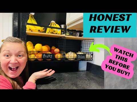 My Honest Review of Magnetic Shelf Baskets For Fridge