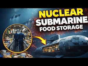 Inside the Hidden Food Storage of a $4 Billion Submarine