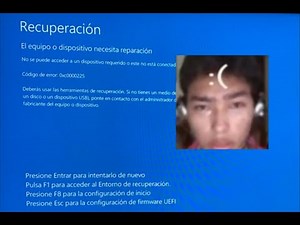 Error 0xc0000225 Solución en menos de 1 min (Windows 11 y Windows 10) 2025!