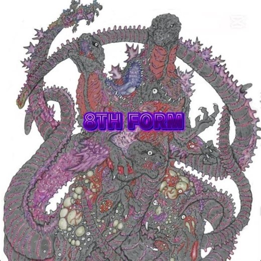 All 8TH form of shin Godzilla (this does not include his 9 - 100Th form) #horror#shingodzilla￼