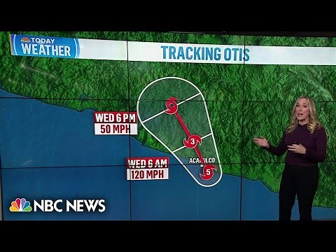 Hurricane Otis makes landfall near Acapulco, Mexico, as a Category 5 storm