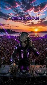 Cyberpunk Deep House 2026 ⚡ Alien DJ Sunset Rave Mix #remix #musicatechno #music #techno #technomix