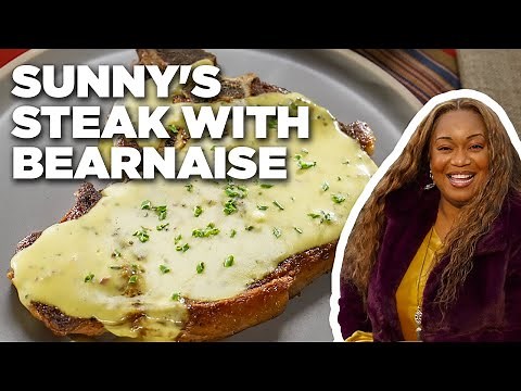 Sunny Anderson's T-Bone Steak with Easy Bearnaise Sauce | The Kitchen | Food Network