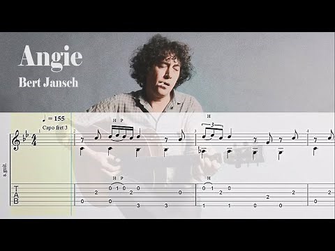 Angie (Anji) - Bert Jansch | Guitar Tab