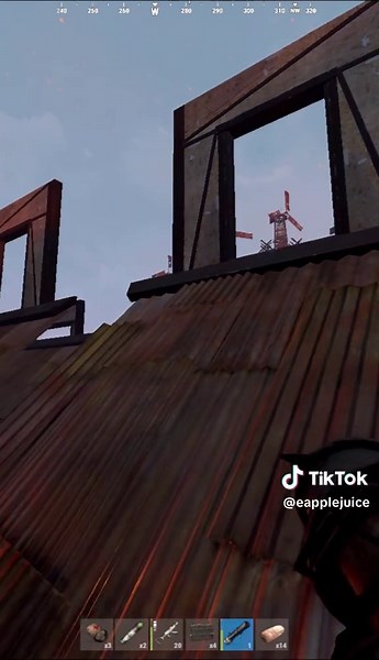 Rust Game Raid Experience: Surviving 3000 Rockets