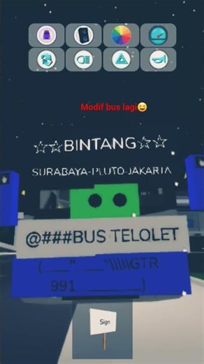 modif bus lagi #izin #busmaniacomunity #beranda