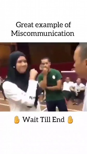 Great Example of Miscommunication