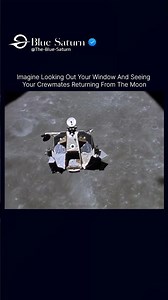 This Is What An Apollo Lunar Module Looked Like Coming Toward You In Lunar Orbit.