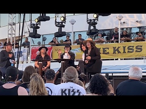 KISS Kruise X - Full Q&A Gene Simmons, Paul Stanley, Tommy Thayer, Eric Singer, Craig Gass