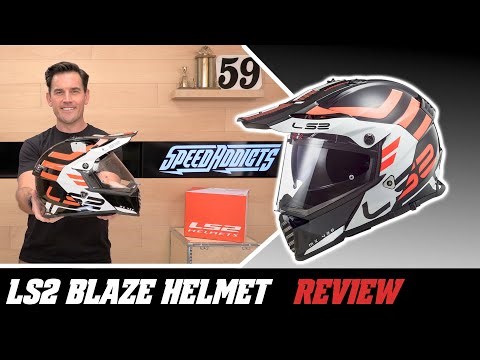 LS2 Blaze Dual Sport Helmet Review at SpeedAddicts.com