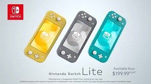 Nuevo vídeo promocional de Nintendo Switch Lite - Nintenderos