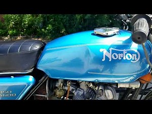 1974 Norton Commando 850 Walkaround