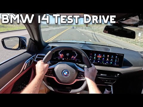 2025 BMW i4 eDrive40 POV Test Drive