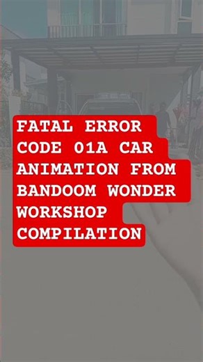 fatal error movie maker car animation
