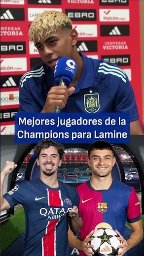 Lamine selects the Champions League's best players: "Raphinha" | COPE's El Partidazo
