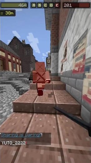 Double backstab and death in Minecraft Blockfront mod! #minecraft #blockfront