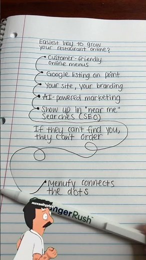 Menufy Connects the Dots for Restaurants