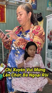 Chị Xuyến Quá Vui Mừng Lên Chức Bà Ngoại Rồi #xuhuong #vlogstrucngantv #MCV #trending | Vlogs Trúc Ngân TV
