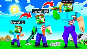 Eat MOBS to GROW STRONGER in MINECRAFT!