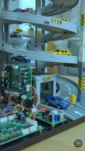 DIY Arduino Automated Multi Level Parking Garage 🚗🤖 | Smart Parking System