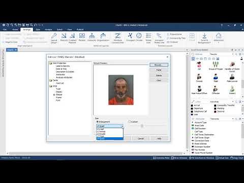 i2 Analyst Notebook: How to Add Pictures to Entities