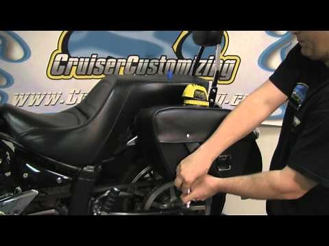 Motorcycle EasyBrackets Saddlebags - Step by Step Installation - Video Guide: Tip of the Week