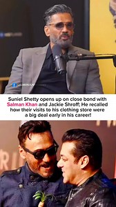 2.1M views · 100K reactions | Suniel Shetty; Salman Khan ka dukaan me...