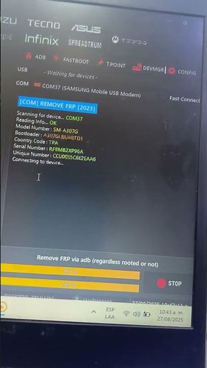 Frp samsung A307g método 2025 unlocktools