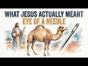 What Jesus Actually Meant by the Eye of a Needle