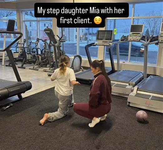 Tyler Touchette | Training really is in the family. ❤️ This is Mia working with her very first client - focused, patient, and already carrying herself like a... | Instagram