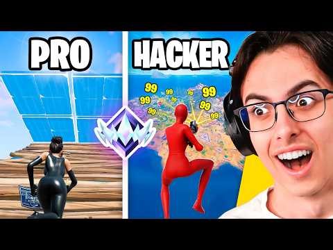 Guess The Fortnite PRO vs HACKER!