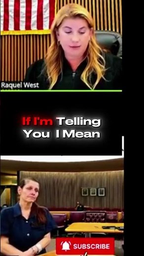 Judge Say '10 YEARS In Prison If She Slips Again !!! #judge# courtroom # viral shorts # live