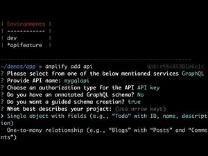 AWS Amplify Multiple Environments Demo