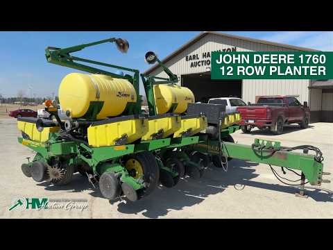 John Deere 1760 12 Row Planter Selling at Auction April 7, 2026