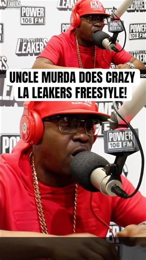 UNCLE MURDA Goes CRAZY on LA LEAKERS! (REMIX)