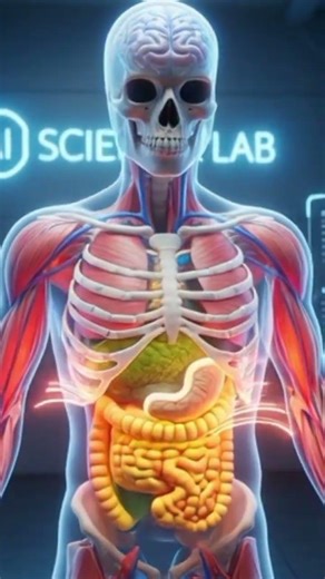 💀What Happens Inside Your Body After Eating Steak? 🥩AI Science Lab Reveals the Muscle & Iron Boost!⚡