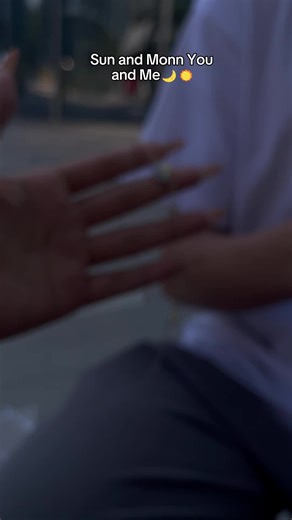 Double the sparkle, double the love. 💞 Who's the sun to your moon? 💓☀️🌙#sun #moo #sunandmoonring #ring #jewelry