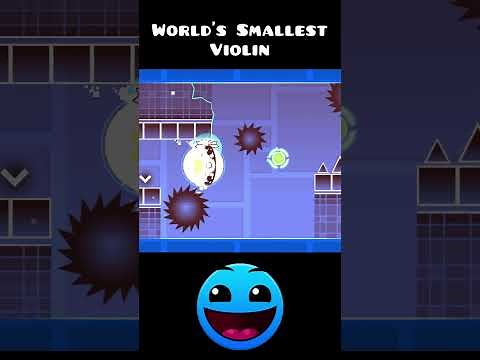 World's smallest violin in GD 🤯 #geometrydash #trending #robtop #gdupdate #gd #deluxe12 #gaming