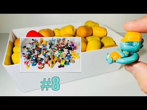 50 OLD Kinder Surprise Unboxing #8. Unboxing Old Kinder Surprises. Issue 8. Old Ü-Ei Unboxing 8