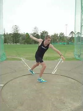 Discus | #4 Drills & Progressions: Standing throw with wind up