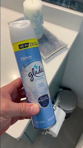 Glade Air Freshener Room Spray: Embrace the Refreshing Clean Linen Scent!