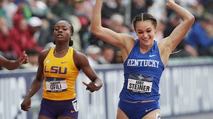 Kentucky track star Abby Steiner breaks collegiate record to win national title
